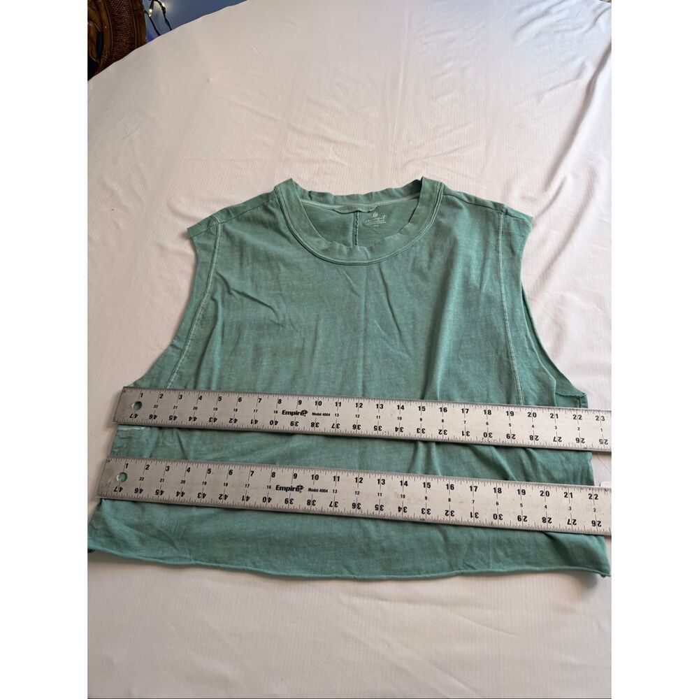 Free People Movement Women's Emerald Aura Sleeveless Inspire Tank Sz Medium - Picture 4 of 7